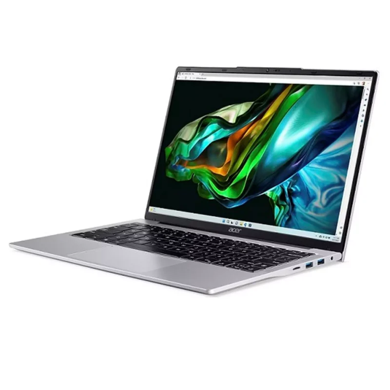 Acer Aspire Lite AL14-31P- 3848 Laptop, Intel Core i3-N300, 8GB RAM, 512GB SSD, Shared Graphics, 14" WUXGA, Windows 11 Home, NX.KS9EM.005 - Silver
