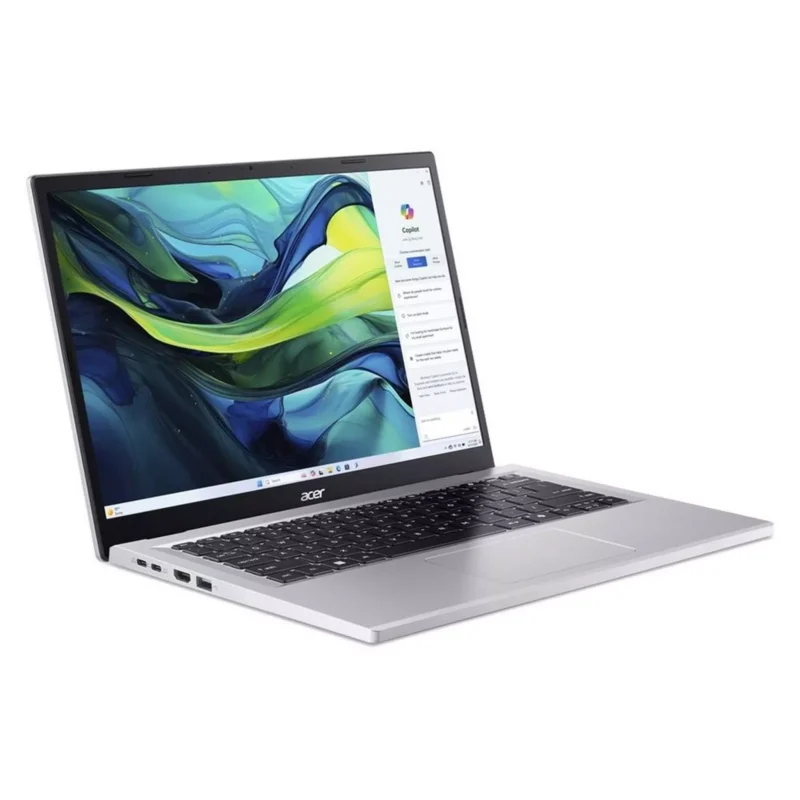 Acer Aspire Go 14 Laptop, Intel Core i7, 16GB RAM, 1TB SSD, Intel UHD Graphics, 14-inch, Window 11 Home, AG14-71P-71TQ – Silver