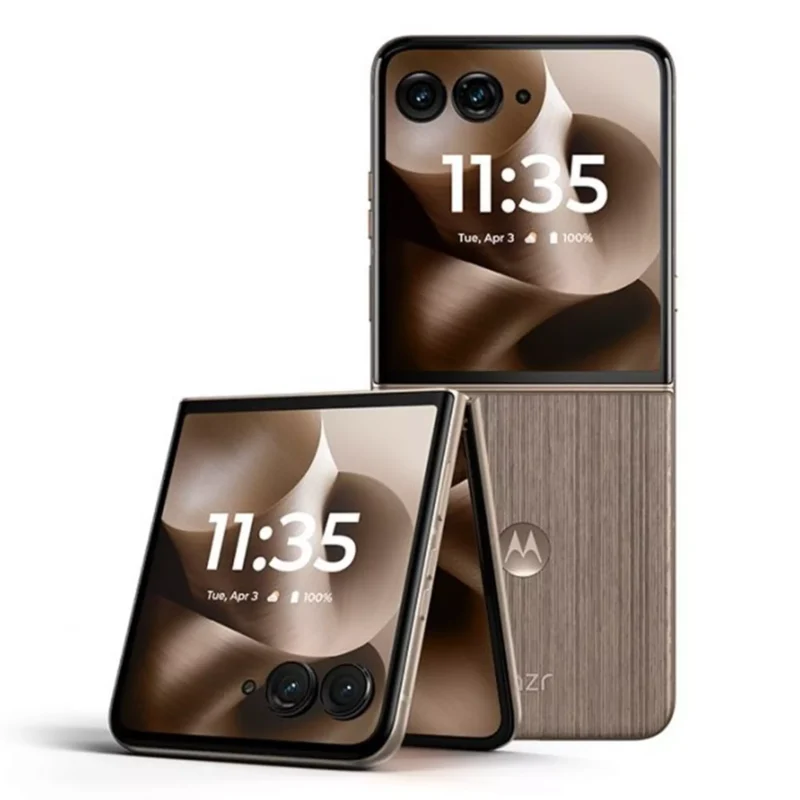 551682-01 Motorola Razr 60 Ultra 5G Phone, 512GB, 16GB, 6.9” - Brown