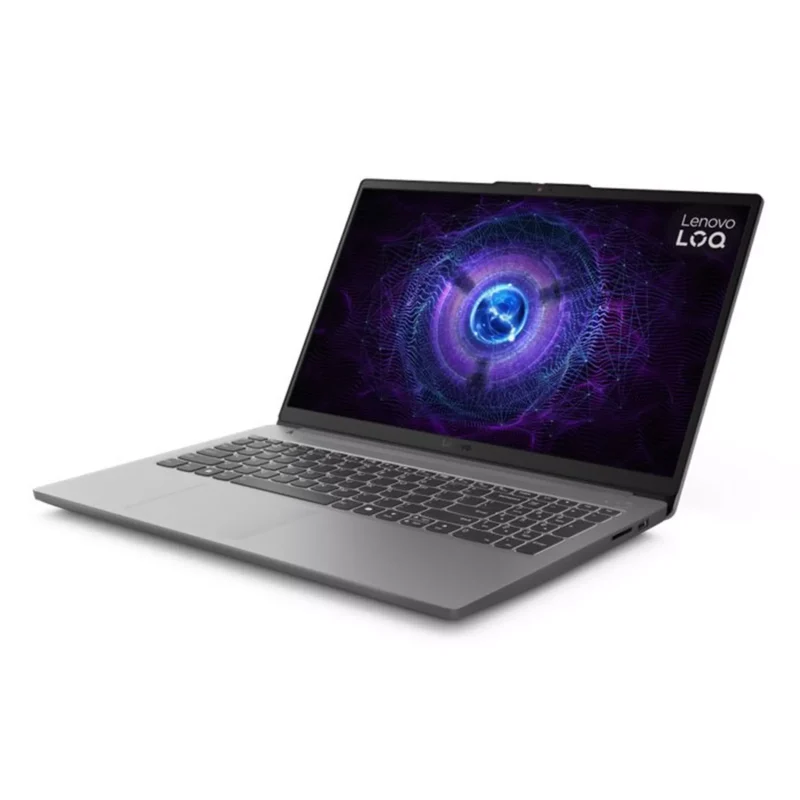 552708-03 Lenovo LOQ 15IAX9 Gaming Laptop, Intel Core i5-12450HX, 16 GB RAM, 512 GB SSD, 15.6 inches, NVIDIA GeForce RTX 2050 4GB GPI, Windows 11 Home, 83LK001SAX - Luna Grey