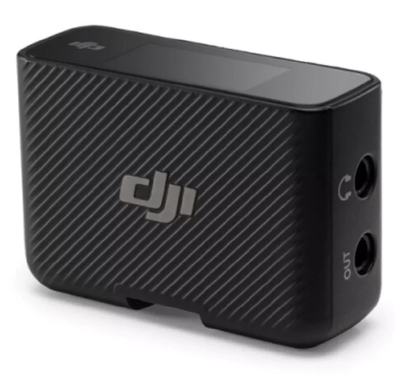 DJI Mic Full 2Transmitters, Receiver and Charging Case Kit, DJI-MIC100 - Black