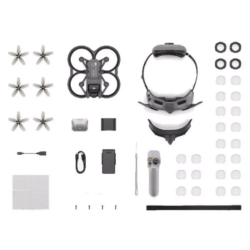 DJI Avata Explorer Drone Combo, 1080p, DJI-FAV100-C3 - Grey